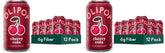OLIPOP Prebiotic Soda Pop,Cherry Cola,Pantry Pack Packed with Prebiotics,Fiber,and Botanicals,Gluten Free,Vegan,GMO Free,12oz,(Pack of 24)