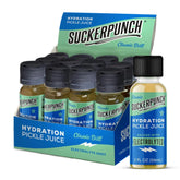 Suckerpunch Electrolyte Pickle Juice Shot, Spicy Dill, 2oz, 12 Pack