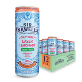Sir Inkwell's Adaptogen Lemonade | Healthful Energy + Productivity 150 mg Organic Caffeine | 300mg Ashwagandha Reishi Ginseng | Non-GMO Certified | Blood Orange & Mango Flavor