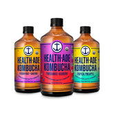 Health-Ade Kombucha Tea, Paradise Variety Pack, 12 Pack (16 Fl Oz)