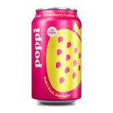 Poppi Sparkling Prebiotic Soda Beverage with Apple Cider Vinegar, Seltzer Water and Fruit Juice, Strawberry Lemon Flavor, 12 Fl Oz, 1 Count, Packaging May Vary