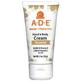 Carlson ADE Hand and Body Cream, 10000 IU (250 mg), Vitamin D, 2 oz