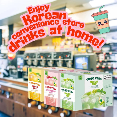Yogo Vera Melon Ade Korean Drink Pouches