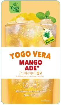 Yogo Vera Mango Ade Korean Drink Pouches