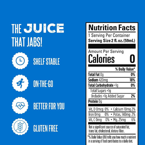 Suckerpunch Electrolyte Pickle Juice Shot, Spicy Dill, 2oz, 12 Pack