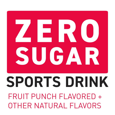 POWERADE ZERO Fruit Punch, 20 fl oz, 8 Pack