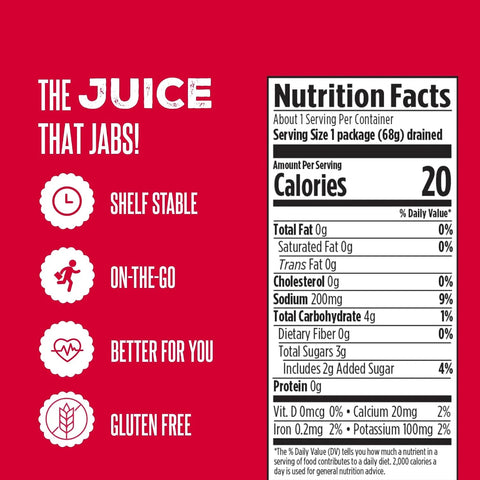 Suckerpunch Electrolyte Pickle Juice Shot, Spicy Dill Pack, 2oz, 30 Pack