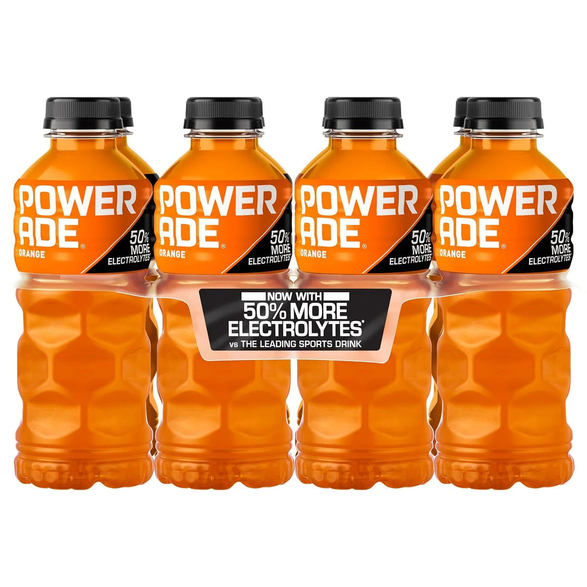 POWERADE Sports Drink Orange, 20 Ounce (Pack of 8)